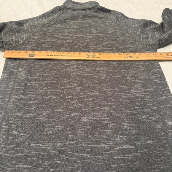 Patagonia Men's Gray Better Sweater Quarter Zip Fleece Pullover Sweatshirt Large - Picture 5 of 5